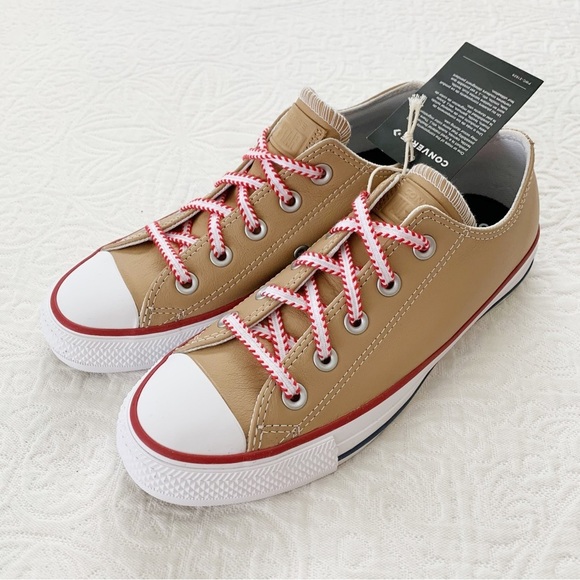 Converse Custom Chuck Taylor All Star Leather By You Low Top - Picture 2 of 9